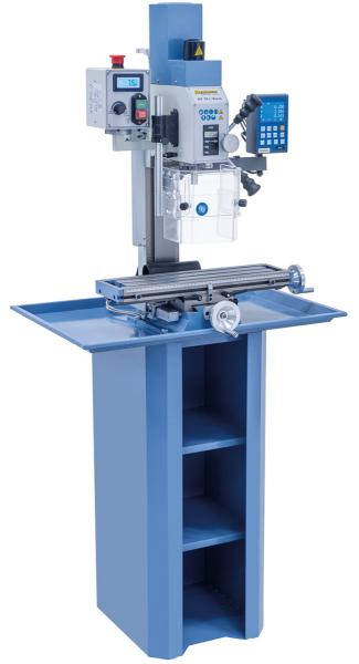 Bohr- und Fräsmaschine Bernardo KF 16 L Vario inkl. 3-Achs Digitalanzeige DT 40