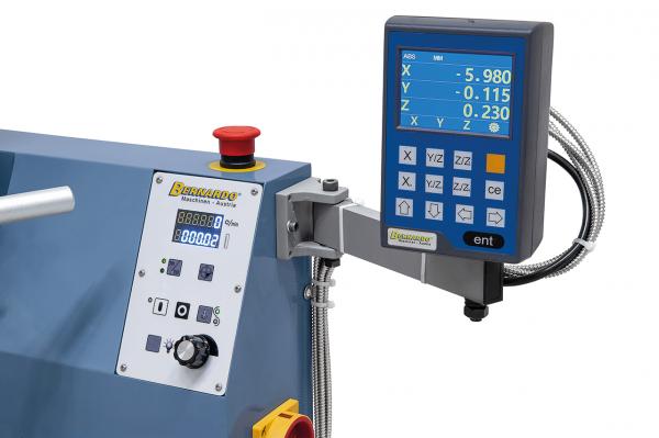 Drilling and milling machine Bernardo KF 18 Top incl. 3-axis digital readout DT 40