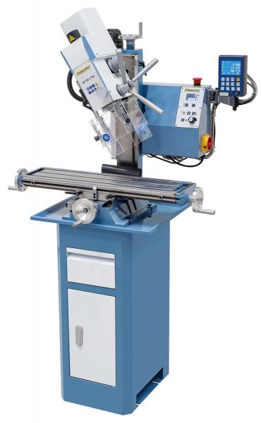Drilling and milling machine Bernardo KF 26 L Top incl. 3-axis digital readout DT 40