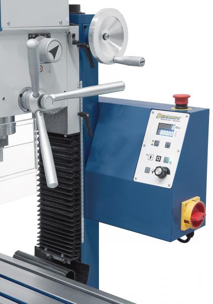 Bohr- und Fräsmaschine Bernardo KF 28 Top mit Vorschub