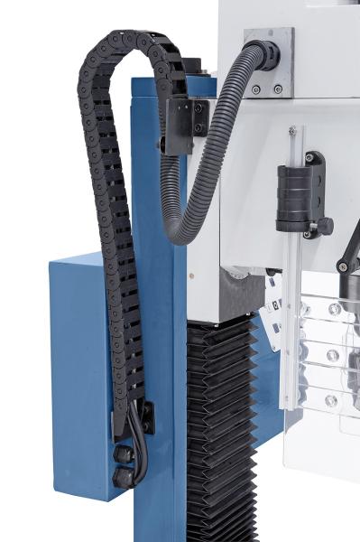 Bohr- und Fräsmaschine Bernardo KF 28 Top mit Vorschub inkl. 3-Achs Digitalanzeige ES-12 V
