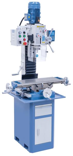 Bohr- und Fräsmaschine Bernardo BF 30 G inkl. 3-Achsen-Digitalanzeige DT 40