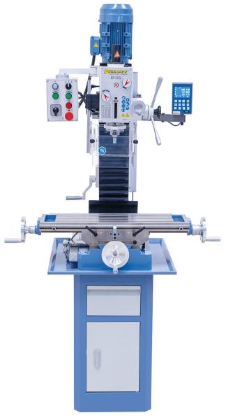 Bohr- und Fräsmaschine Bernardo BF 30 G inkl. 3-Achsen-Digitalanzeige DT 40
