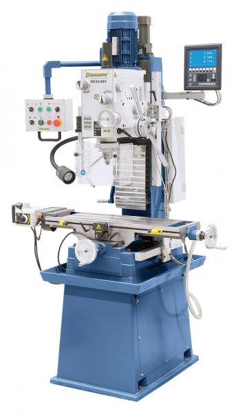 Drilling and milling machine Bernardo FM 55 HSV incl. 3-axis digital readout