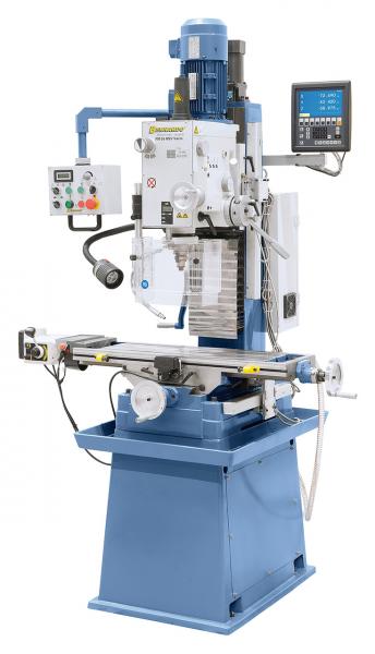 Drilling and milling machine Bernardo FM 55 HSV Vario incl. 3-axis digital readout