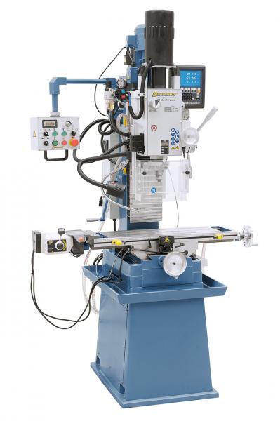 Drilling and milling machine Bernardo FM 55 HTC Vario inkl. 3-axis digital readout
