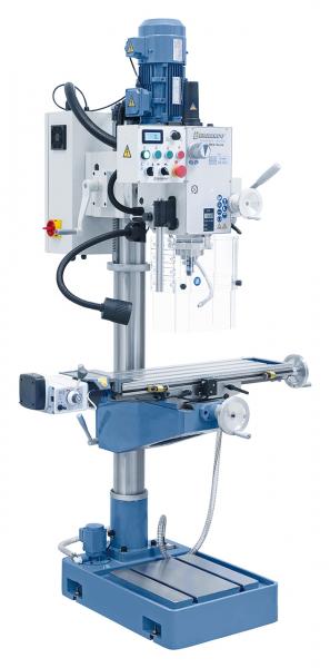 Drilling and milling machine Bernardo BF 45 HSV Vario with x-axis power feed