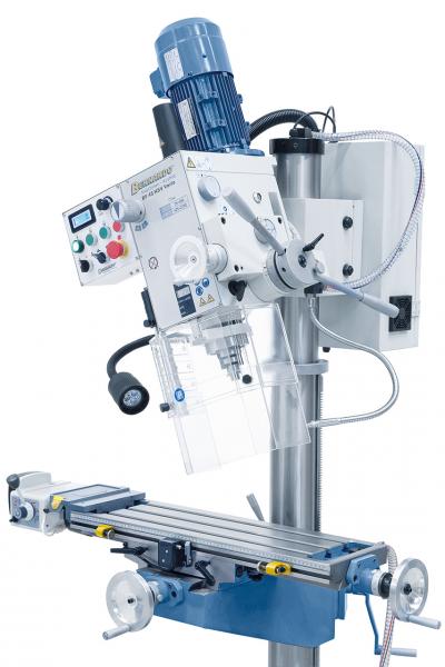 Drilling and milling machine Bernardo BF 45 HSV Vario with x-axis power feed