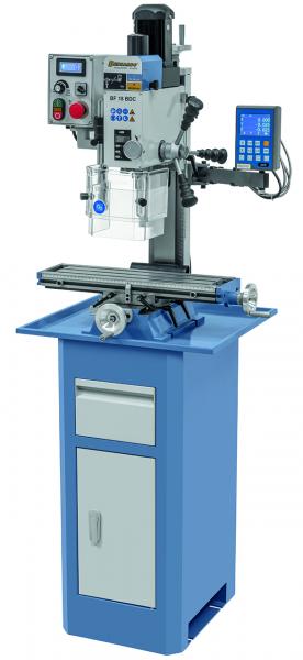 Bohr- und Fraesmaschine Bernardo BF 18 BDC inkl 3-Achs Digitalanzeige DT 40