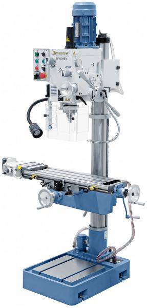 Drilling and milling machine Bernardo BF 45 HSV with x-axis power feed