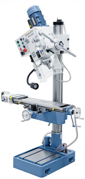 Drilling and milling machine Bernardo BF 45 HSV with x-axis power feed
