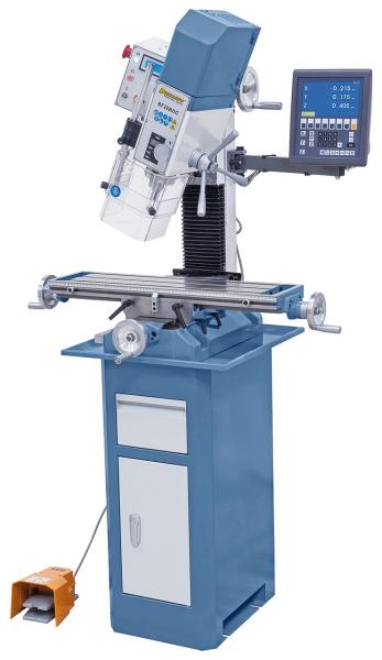 Bohr- und Fräsmaschine Bernardo BF 28 BDC inkl. 3-Achs-Digitalanzeige
