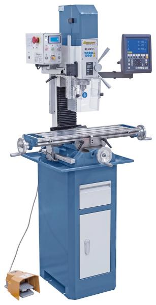 Bohr- und Fräsmaschine Bernardo BF 28 BDC inkl. 3-Achs-Digitalanzeige