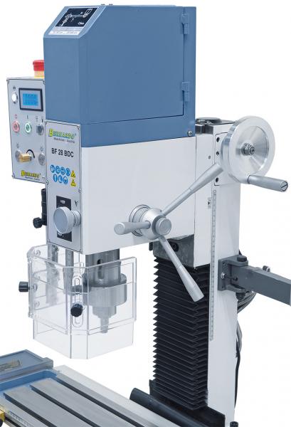 Drilling and milling machine Bernardo BF 28 BDC with power feed and 3-axis digital readout ES-12 V