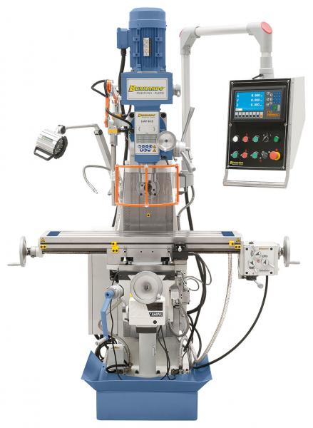 Universalfräsmaschine Bernardo UWF 80 E inkl. 3-Achs-Digitalanzeige u. y-Vorschub