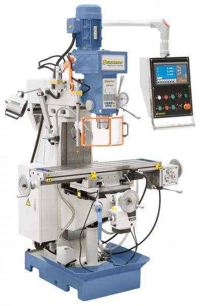 Universalfräsmaschine Bernardo UWF 80 E inkl. 3-Achs-Digitalanzeige u. y-Vorschub