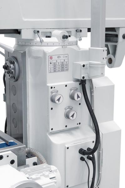 Universalfräsmaschine Bernardo UWF 90 inkl. 3-Achs-Digitalanzeige ES-12 H