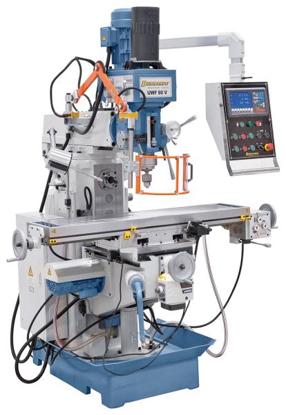 Universal milling machine Bernardo UWF 90 V with pneumatic tool clamping