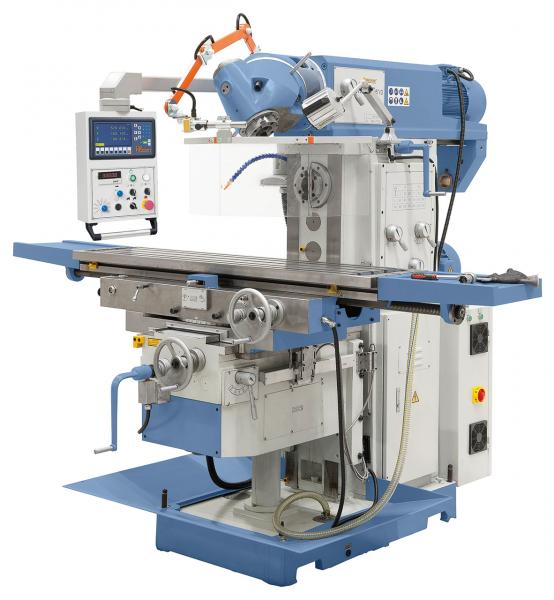 Universalfräsmaschine mit Servoantrieb für Vorschübe Bernardo UWF 150 V Servo