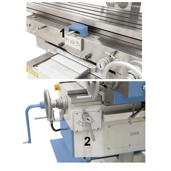 Universalfräsmaschine mit Servoantrieb für Vorschübe Bernardo UWF 150 V Servo