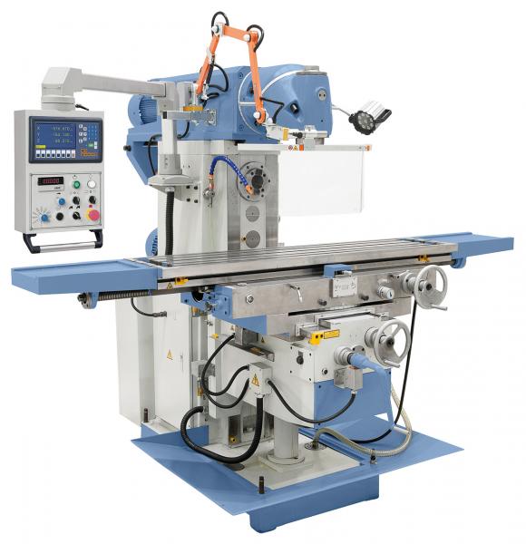 Universalfräsmaschine mit Servoantrieb für Vorschübe Bernardo UWF 150 V Servo