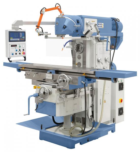 Universalfräsmaschine mit Servoantrieb für Vorschübe Bernardo UWF 150 V Servo
