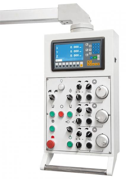 Universal milling machine with servo drive for feeds Bernardo Variomill FU 1200 E Servo