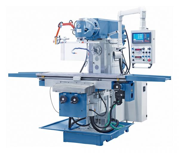 Universal milling machine with servo drive for feeds Bernardo UWF 200 Servo