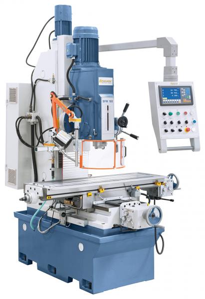 Bettfräsmaschine Bernardo BFM 180 inkl. 3-Achs-Digitalanzeige ES-12 H *