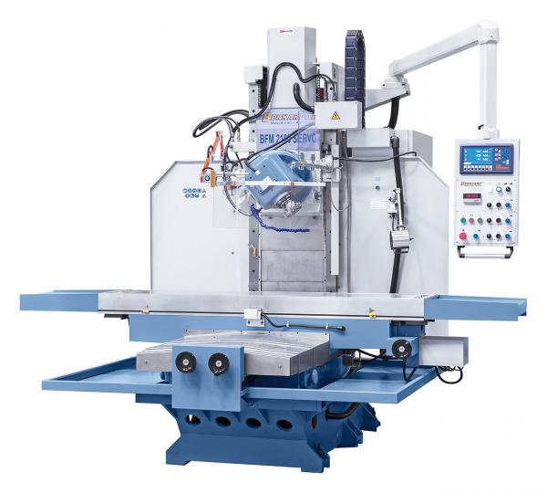 Bed milling machine Bernardo BFM 2100 Servo incl. 3-axis digital readout ES-12 H
