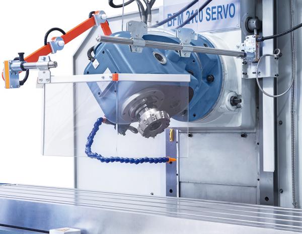 Bed milling machine Bernardo BFM 2100 Servo incl. 3-axis digital readout ES-12 H