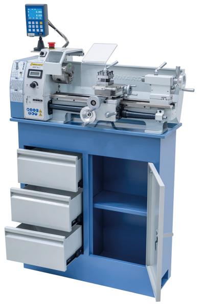 Leitspindeldrehmaschine Bernardo Profi 400 V / 230 V inkl. 2-Achs Digitalanzeige DT 40