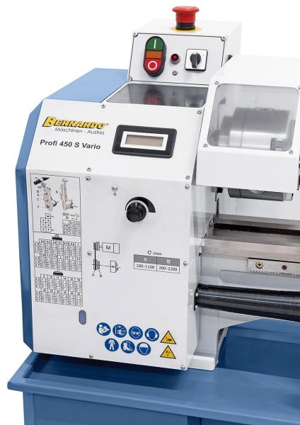 Leitspindeldrehmaschine Bernardo Profi 450 S Vario / 230 V
