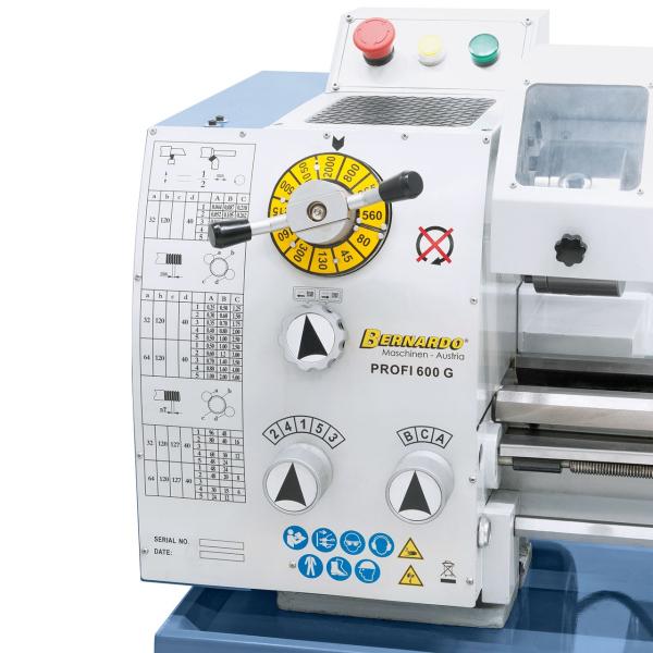 Leit- und Zugspindeldrehmaschine Bernardo Profi 600 G - 230 V