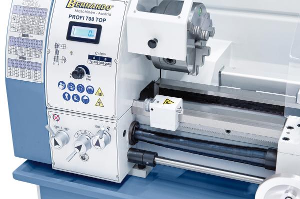 Leit- und Zugspindeldrehmaschine Bernardo Profi 700 Top inkl. 2-Achs-Digitalanzeige
