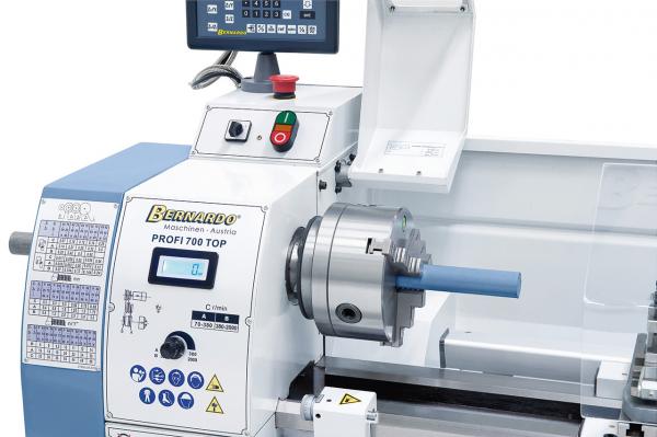 Leit- und Zugspindeldrehmaschine Bernardo Profi 700 Top inkl. 2-Achs-Digitalanzeige