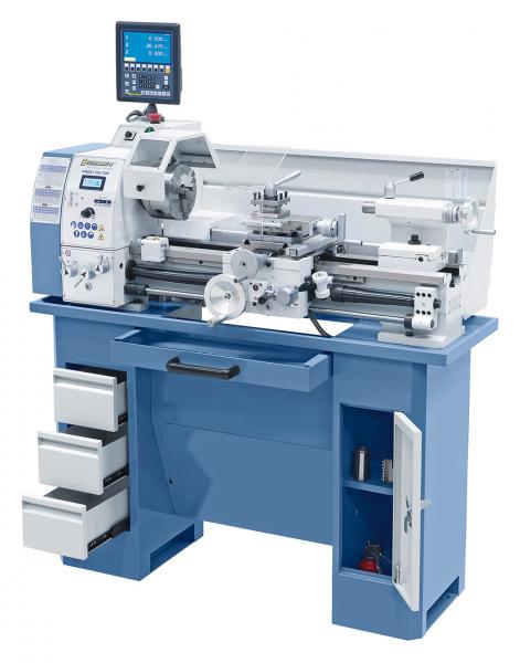 Leit- und Zugspindeldrehmaschine Bernardo Profi 700 Top inkl. 2-Achs-Digitalanzeige