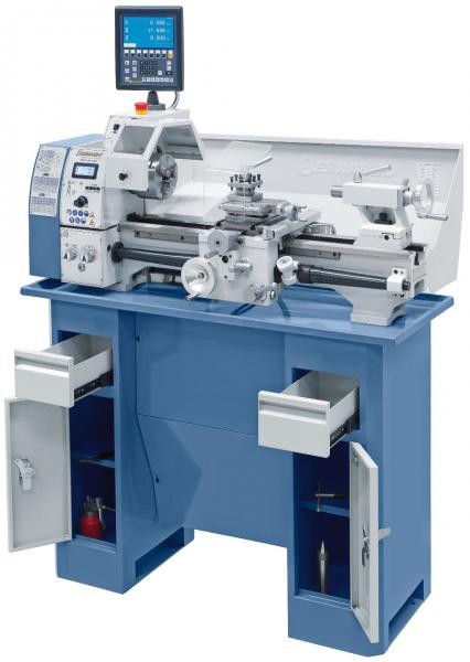 Leitspindeldrehmaschine Bernardo Profi 550 PRO / 400 V inkl. 2-Achs-Digitalanzeige ES-12 V