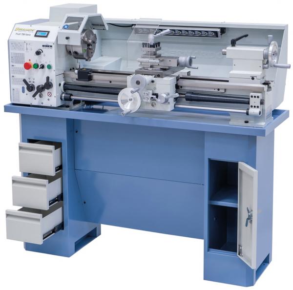 Leit- und Zugspindeldrehmaschine Bernardo Profi 750 Vario / 230 V