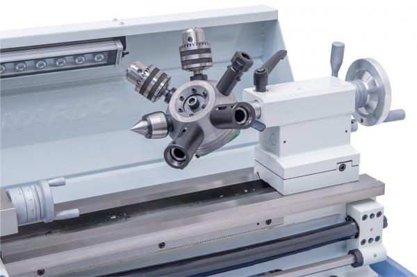 Gear-head gap bed lathes Bernardo Profi 750 Vario / 230 V incl. 2-axis digital readout ES-12 V