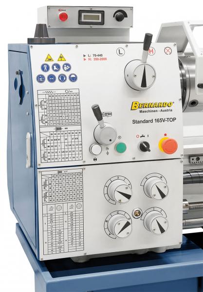 Leit- und Zugspindeldrehmaschine Bernardo Standard 165 V-Top inkl. 3-Achs-Digitalanzeige