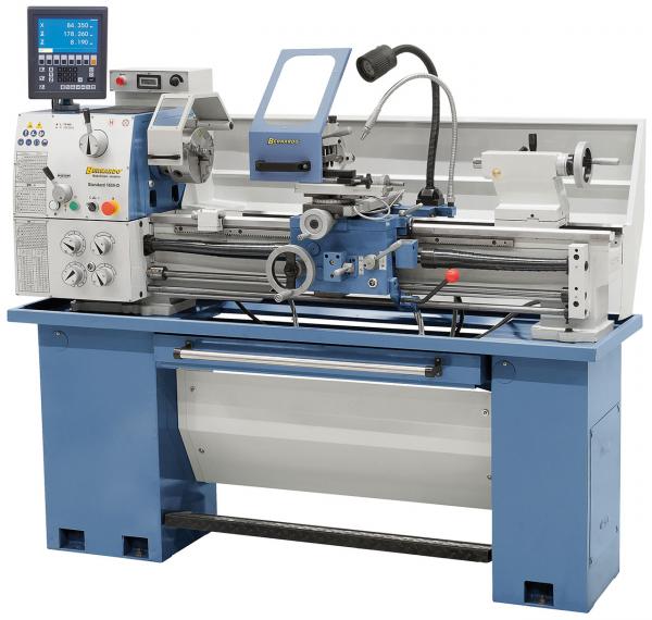 Leit- und Zugspindeldrehmaschine Bernardo Standard 165 V-D inkl. 3-Achs-Digitalanzeige