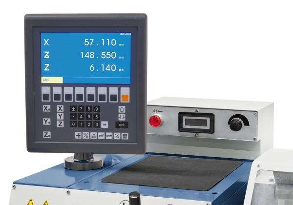 Leit- und Zugspindeldrehmaschine Bernardo Standard 165 V-Top inkl. 3-Achs-Digitalanzeige