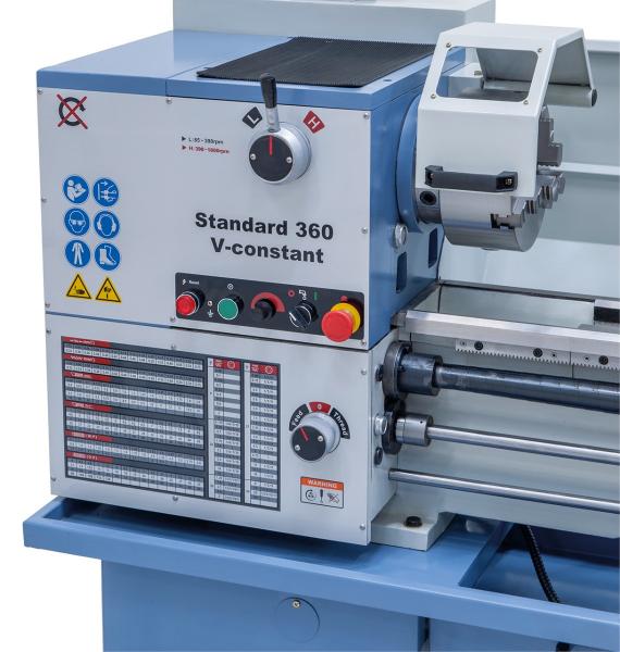 Universaldrehmaschine mit stufenloser Drehzahl Bernardo Standard 360 V - constant