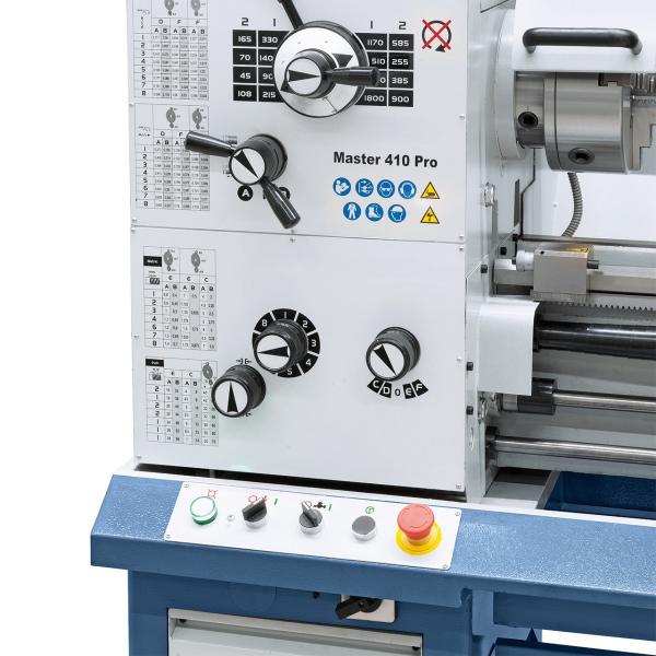 Universal turning lathes with digital readout Bernardo Master 410 Pro