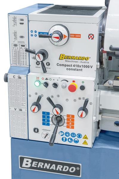 Universaldrehmaschine mit stufenloser Drehzahl Bernardo Compact 410 x 1000 V-constant