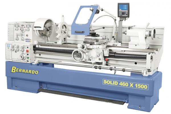 Universal turning lathes with digital readout Bernardo Solid 460 x 1000