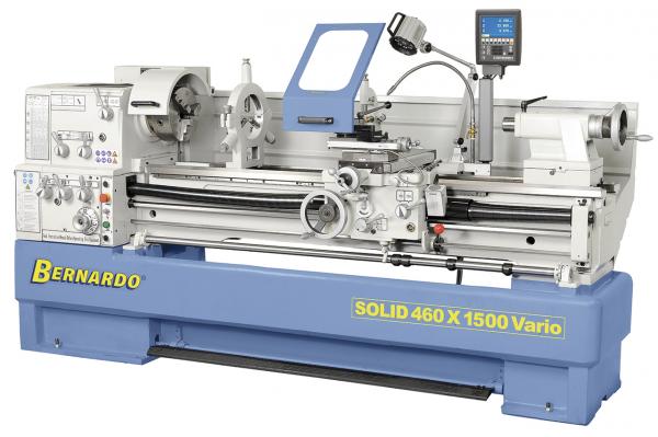 Universal turning lathes with stepless speed Bernardo Solid 460 x 2000 Vario
