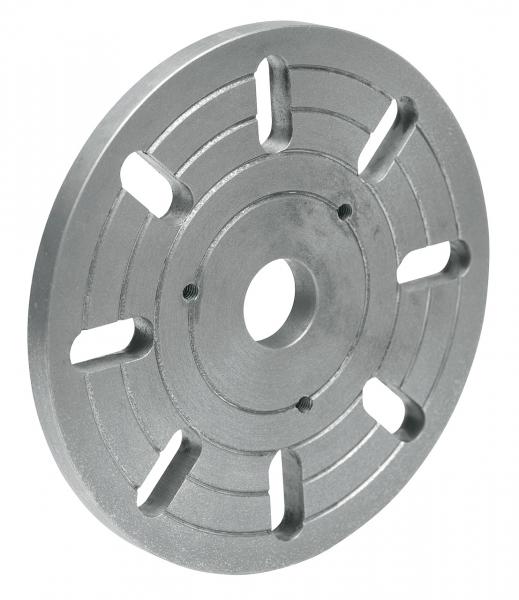 Accessories for turning lathes Bernardo Face plate 160 mm