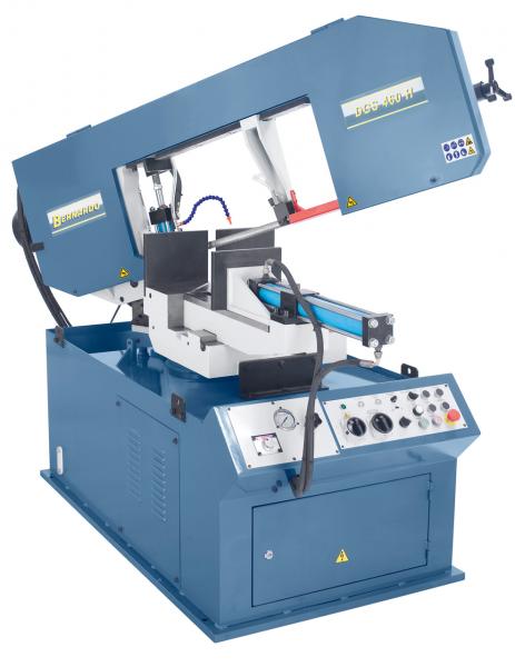 Halbautomatische Doppelgehrungsbandsäge Bernardo DGS 460 H